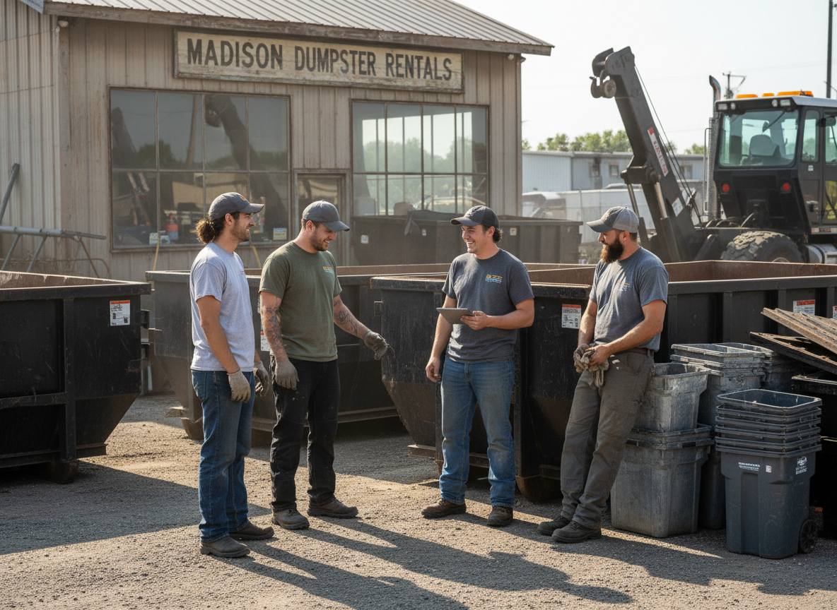 Madison Dumpster Rental team