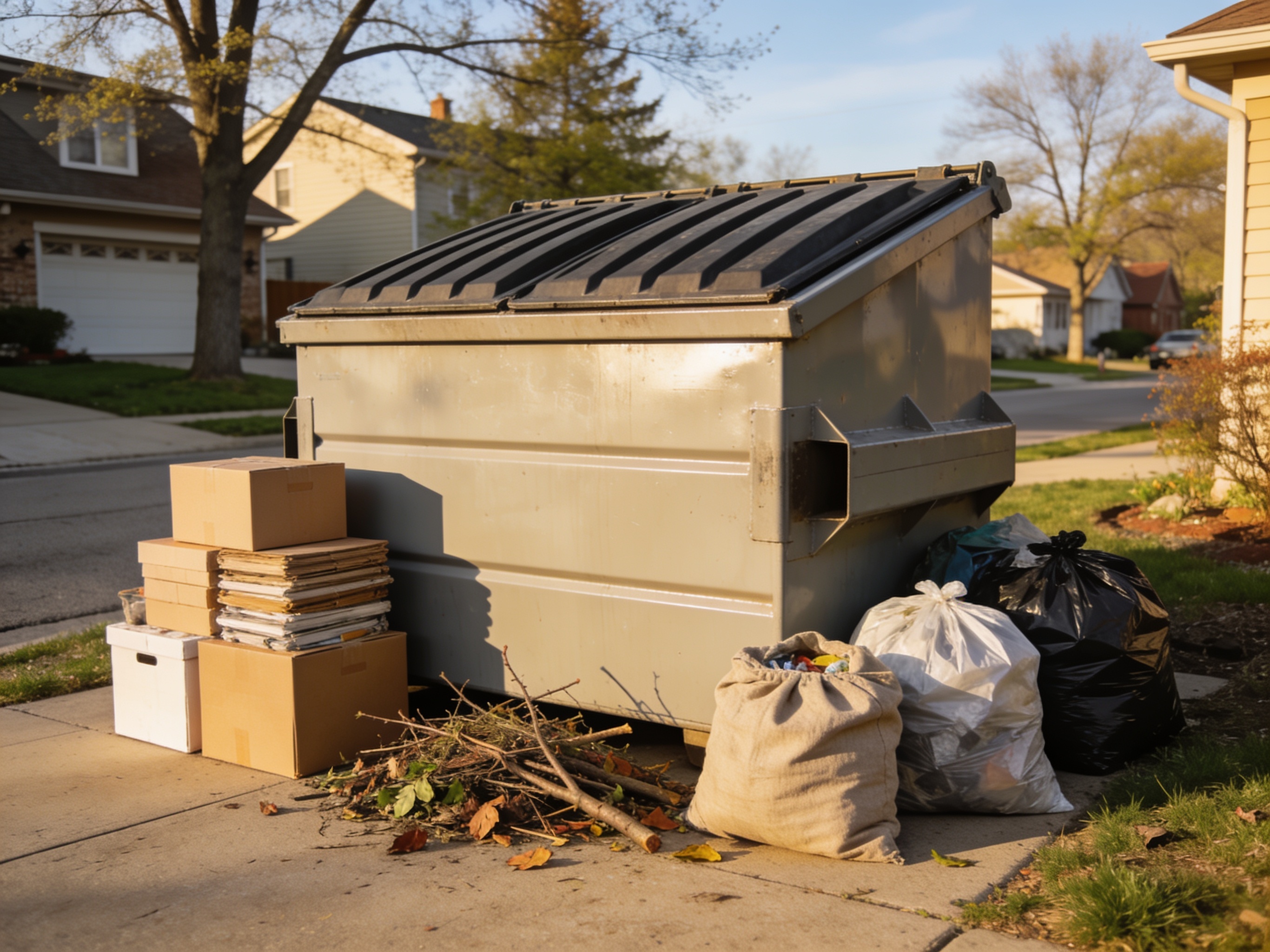 Planning A Spring Cleanup Dumpster Rental In Madison